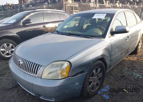 2006 Mercury Montego Luxury from USA, damaged, VIN 1MEFM40196G607253